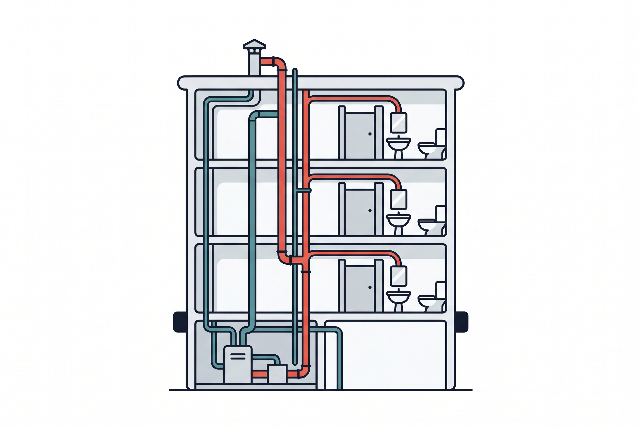 Illustration: hero.png — Sherwood Plumbing commercial plumbing