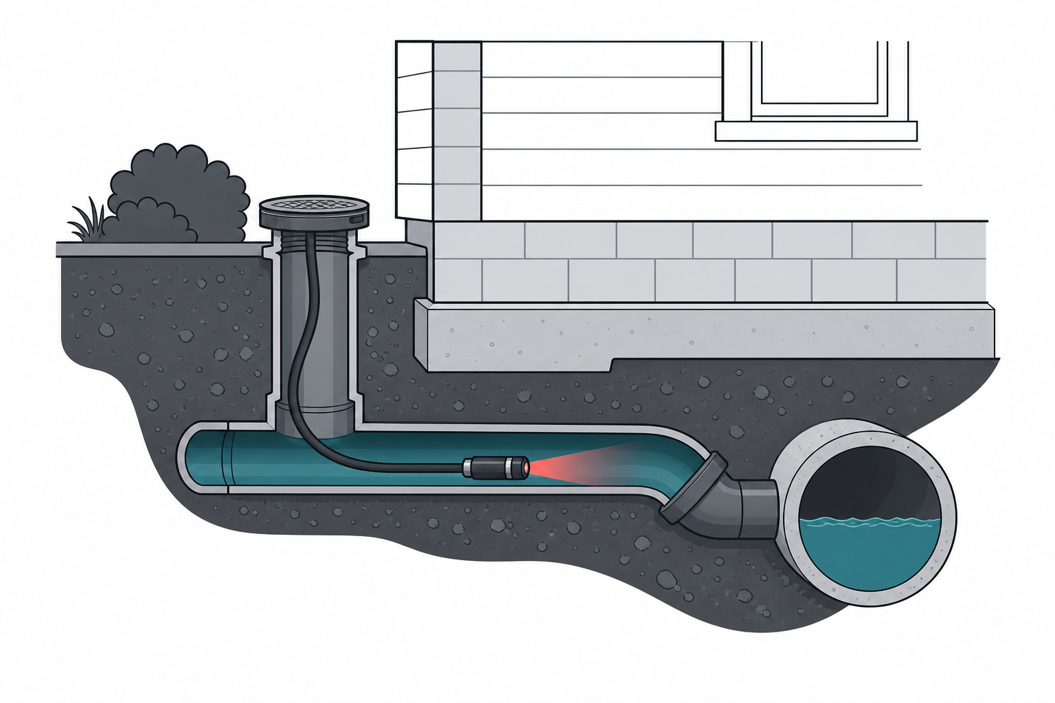 Sherwood Plumbing branded illustration